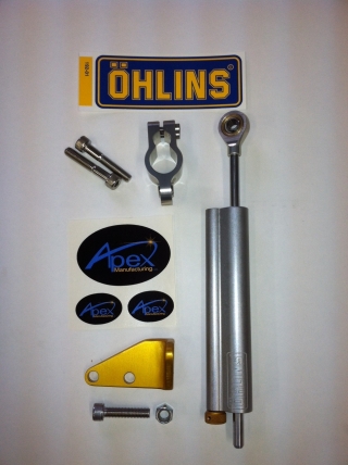 *TEMPORARILY OUT OF STOCK* Apex/Ohlins Steering Damper Kit for Triumph Speed Triple 2012-15